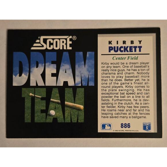 Lot of 7 MLB Great Baseball Cards Puckett Henderson Guillen Sierra Weiss Glavine - Picture 5 of 13